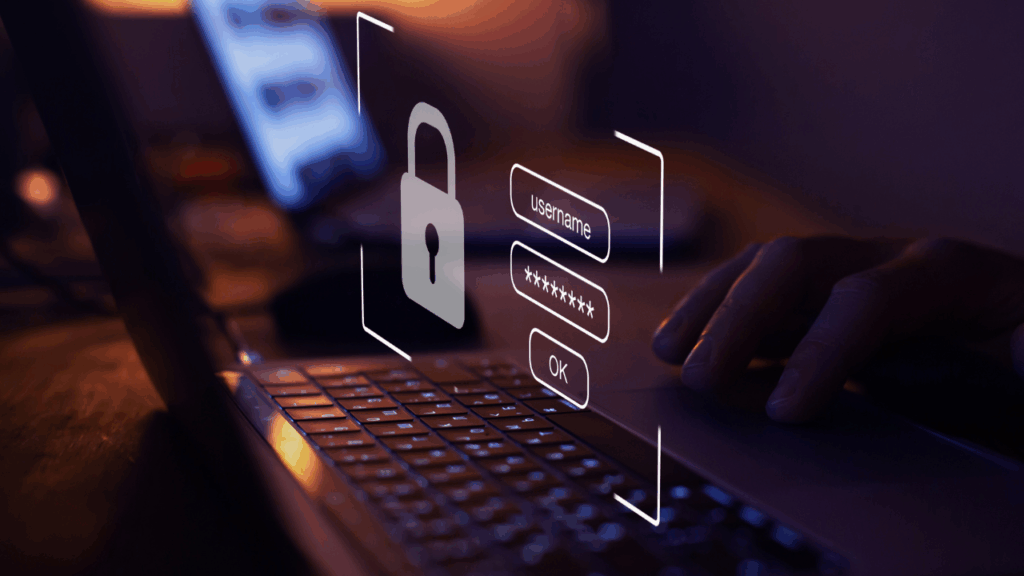 Abbildung eines digitalen Sicherheitssymbols – verdeutlicht den Fokus auf Datenschutz, Compliance und On-Premises-Verarbeitung bei der Audioerstellung.